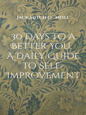 cover image of 30 Days to a Better You
